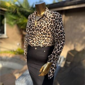 NWOT~Escada~100% silk shirt